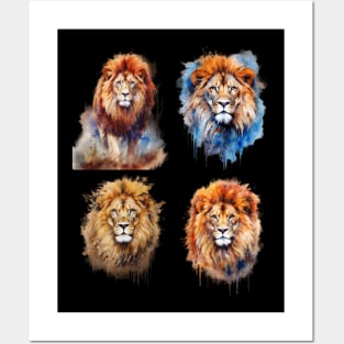 King Lion Posters and Art